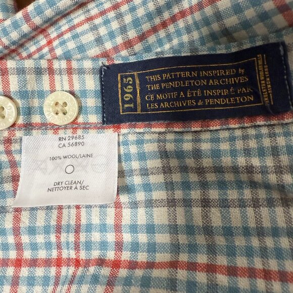 Pendleton Sir Pendleton 1965 Inspired Archives Long Sleeve Button Down Sz XXL - Picture 7 of 8